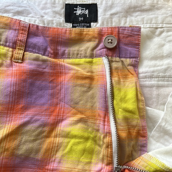 Stussy size 34 casual zipped shorts - Picture 6 of 6
